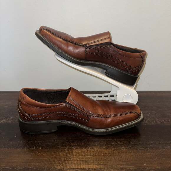 ECCO Helsinki 2.0 Slip-On Loafers – Men’s Size 42 EU (US 8-8.5) Espresso Brown - Picture 1 of 7